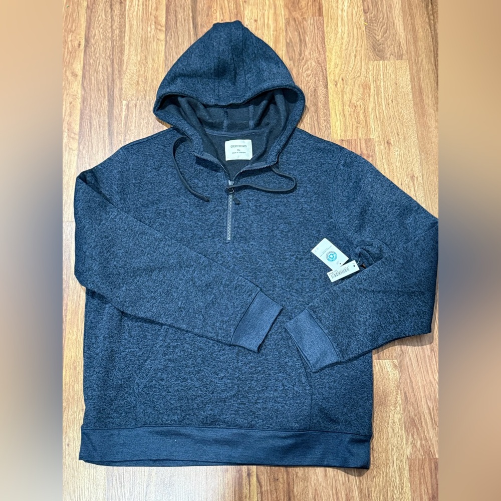 Goodthreads Men’s Hoodie Navy XL (NWT)